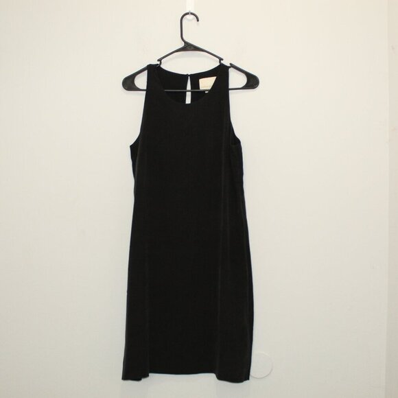 Cynthia Rowley 100% Silk Black Slip Dress Size 4 - Picture 1 of 5
